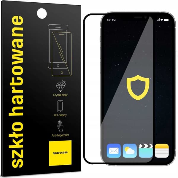 Spacecase 5D Härdat Glas För Iphone 12 12 Pro Skärmskydd