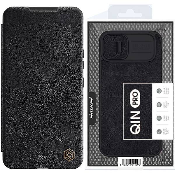 NILLKIN CASE CAMERA COVER TIL IPHONE 14+ SORT