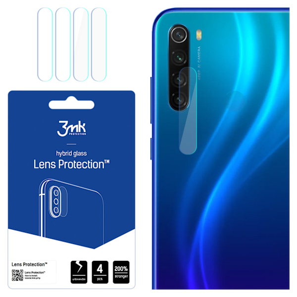 XIAOMI REDMI NOTE 8 2021 - 3MK LENS PROTECTION