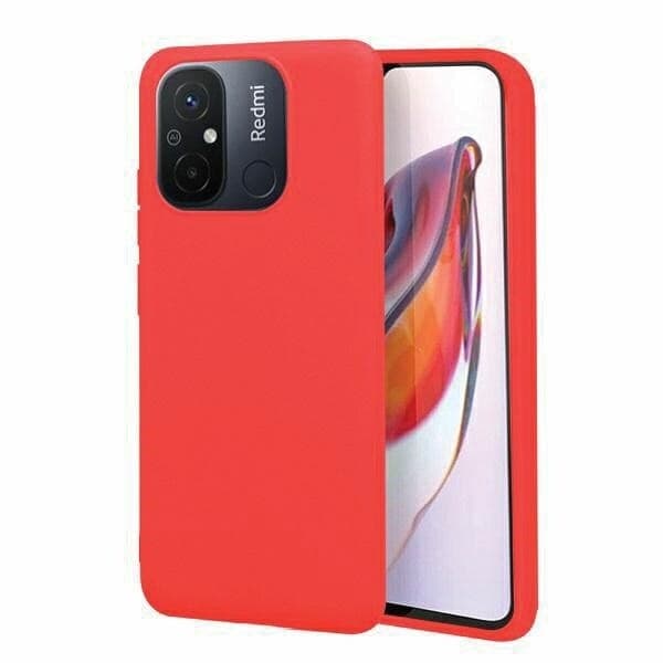 Beline Candy Case Xiaomi 12C röd/röd