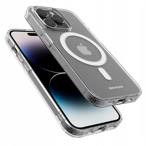 Spacecase Clear Mag-Fodral För Iphone 14 Pro För Magsafe, Transparent
