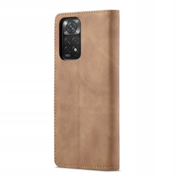 Spacecase Case Cover Till Xiaomi Redmi Note 11 11S Brown
