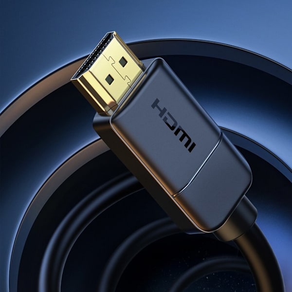 Baseus-kabel HDMI 2.0 4K 30 Hz 3D HDR 18 Gbps 8 m svart (CAKGQ-E01)