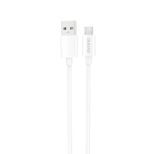 DUDAO L4SM USB-A / MICRO USB 2A KABEL 1M - HVID