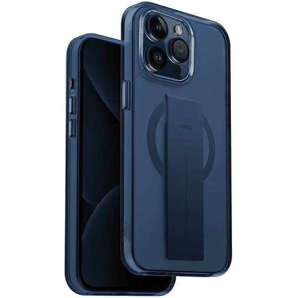 UNIQ Heldro Mag Mag Magclick Ladeveske til iPhone 15 Pro Max - Blå