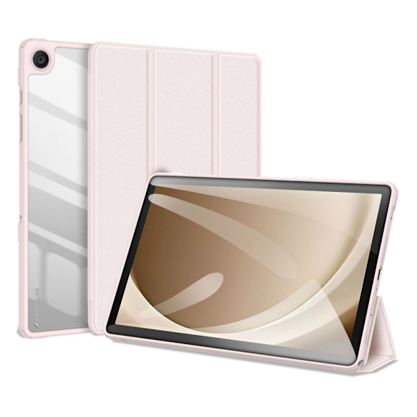 Dux Ducis Toby-deksel med flip-stativ til Samsung Galaxy Tab A9+ - rosa