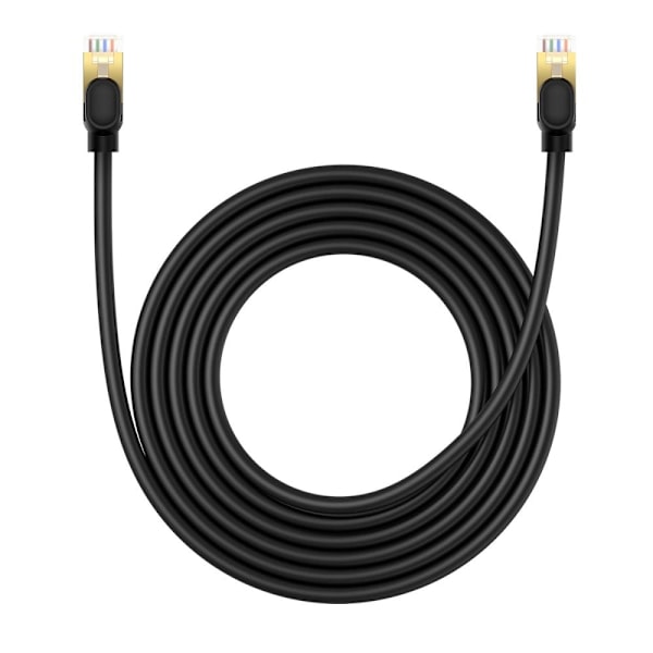 Baseus High Speed​​Cat 8 40 Gb/s Ethernet-kabel 3 m - svart