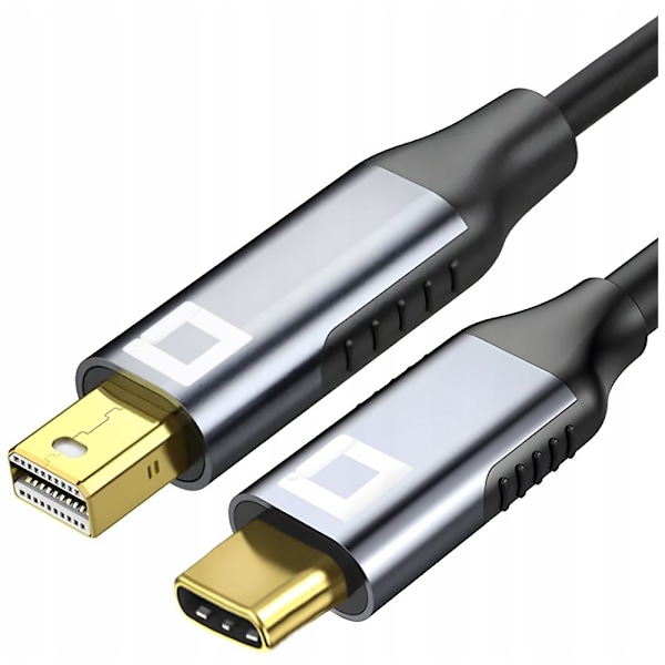 CO2 USB-C KABEL MINI DISPLAY PORT ADAPTER USB TYPE C DP 8K 60HZ 2M