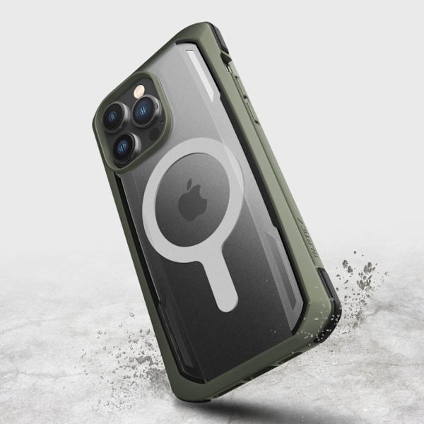 RAPTIC X-DORIA CASE CASE HOUSING MED MAGSAFE TIL IPHONE 14 PRO GREEN