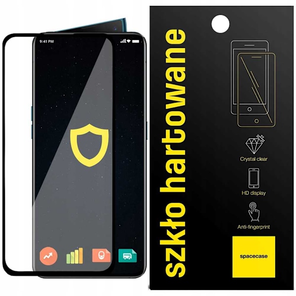 Spacecase 5D Härdat Glas För Oppo Reno 2 Skärmskydd