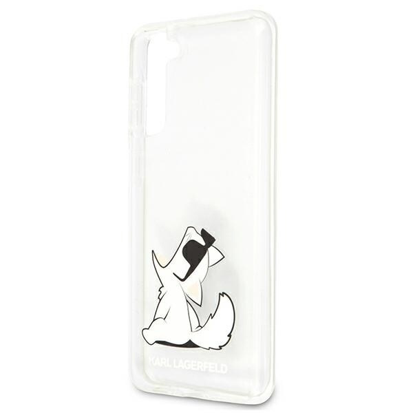 Karl Lagerfeld KLHCS21MCFNRC S21+ G996 Hard Case Transparent Choupette Fun