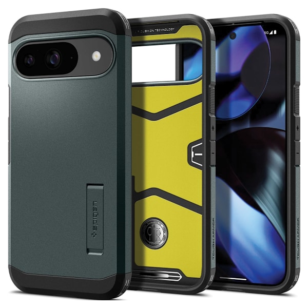 SPIGEN TOUGH ARMOR GOOGLE PIXEL 9/9 PRO ABYSS GRØN