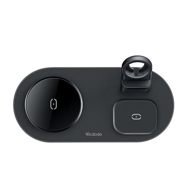 Mcdodo Dockningsstation, 3-i-1 laddare för iPhone, Airpods, Klocka, svart