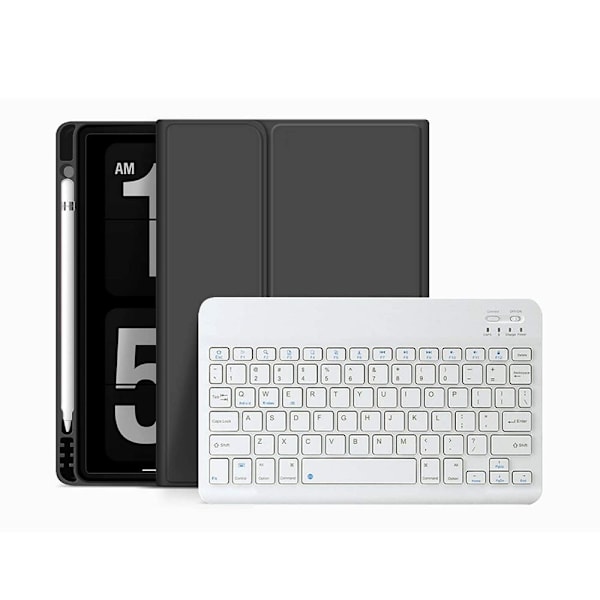 TECH-PROTECT SC PEN + KEYBOARD IPAD 10.2 7 / 8 / 9 / 2019-2021 SVART
