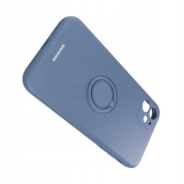 Spacecase Silikonringsfodral För Iphone 11 Blå