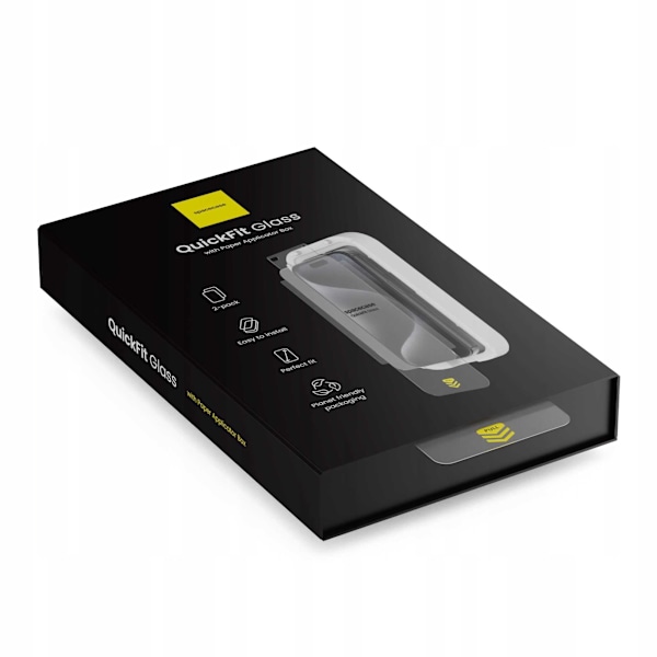 Spacecase Quickfit Härdat Glas För Iphone 16 Pro Protective Screen