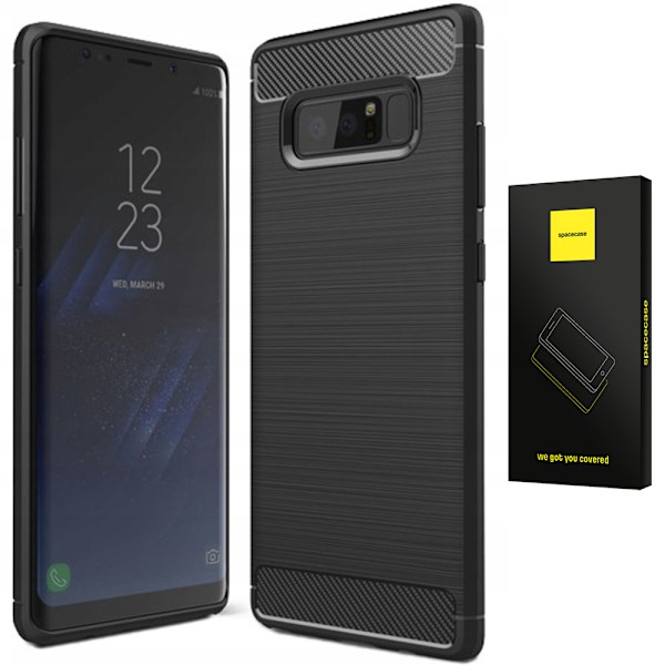 Spacecase Case Cover Samsung Galaxy Note 8 Carbon Black