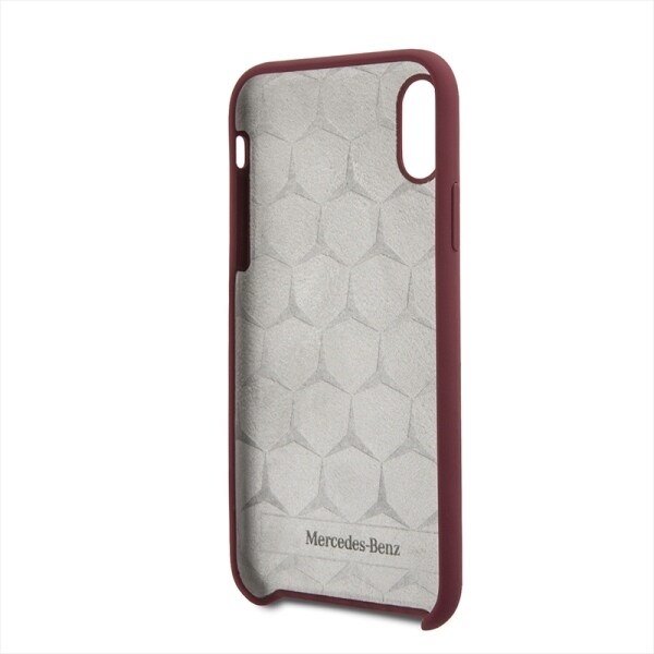 Mercedes MEHCPXSILRE iPhone X/ Xs hårt fodral rött/ed