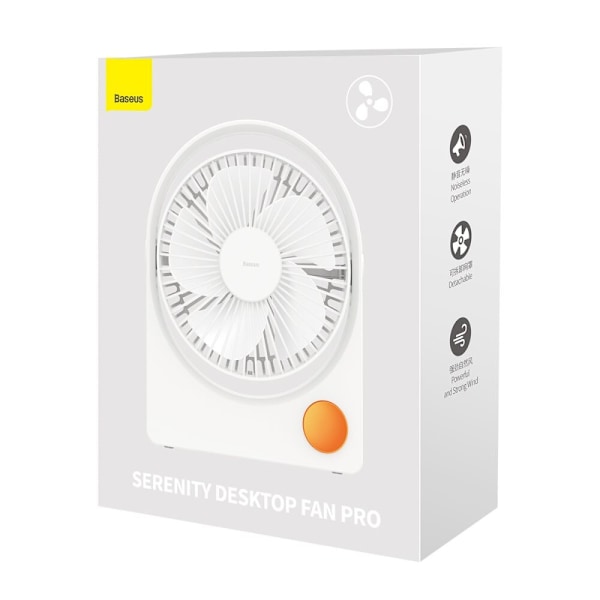 Baseus Serenity viftebordvifte Fan Pro hvit (ACJX000002)