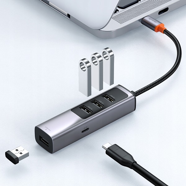 MCDODO ADAPTER HUB USB-C SPLITTER SPLITTER SPLITTER 4X USB-A 3.0