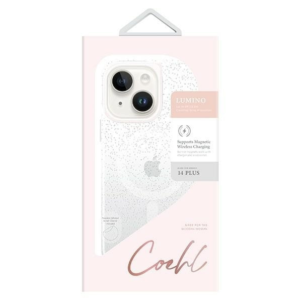 UNIQ-deksel Coehl Lumino iPhone 14 Plus 6.7 sølv/skinnende sølv
