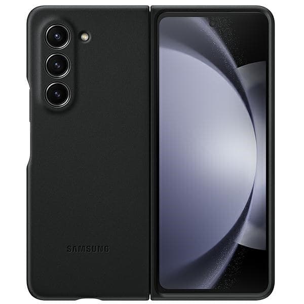 ØKO-LÆDER ETUI TIL SAMSUNG GALAXY Z FOLD 5 - SORT