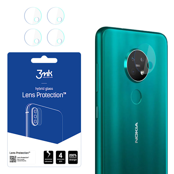 NOKIA 7.2 - 3MK OBJEKTIVBESKYTTELSE
