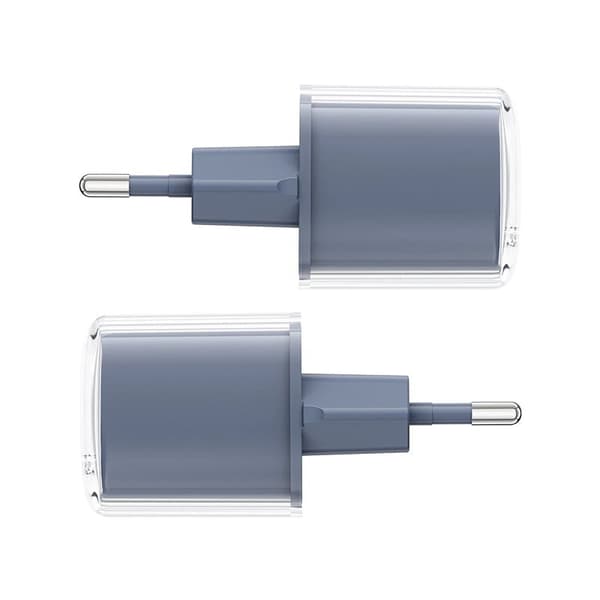 Acefast A53 PD 30W GaN USB-C lader med display - grå