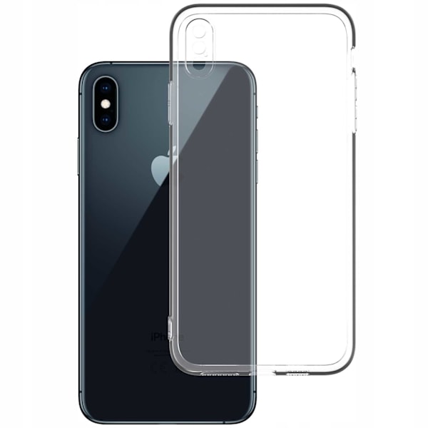 Spacecase Case Clear För Iphone Xs Max Transparent Skydd