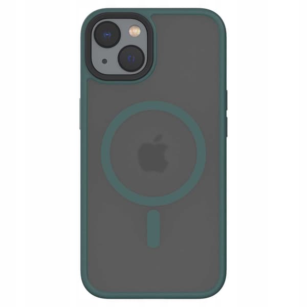 Spacecase Hybrid Case För Iphone 13 För Magsafe Mörkgrön