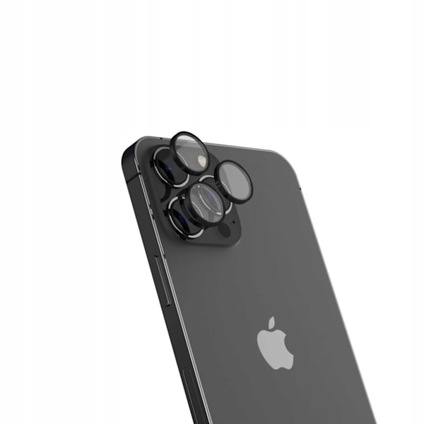 Spacecase Quickfit Härdat Glas För Iphone 13 Pro Max Black Camera
