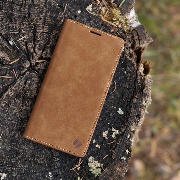 Spacecase Galaxy S20+ Väska Pålännskäder Ljusbrun