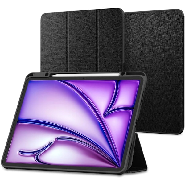 SPIGEN URBAN FIT ETUI TIL IPAD AIR 10.9'' 4/5 2020-2022 / 11.6'' 2024 - SORT