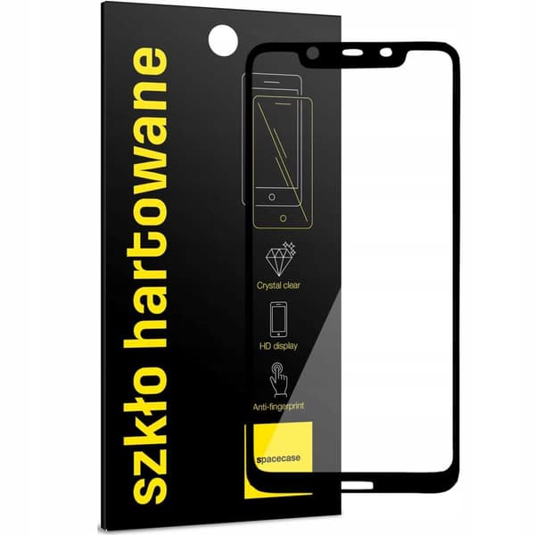 Spacecase 5D Härdat Glas För Nokia 7.1 Plus Skyddsfilm