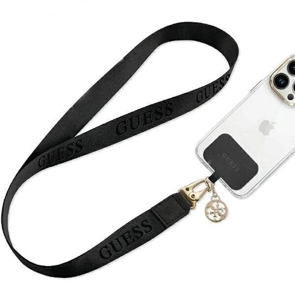 Guess CBDY Nylon Chain telefonsnor - svart