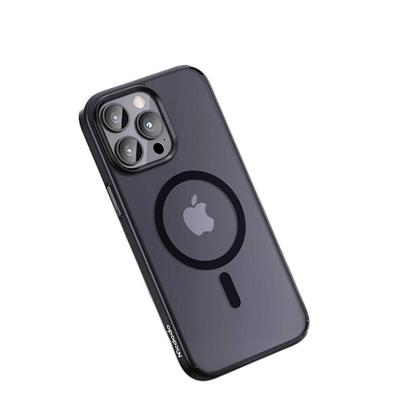 MCDODO MAGNETIC CLEAR FODRAL FÖRSTÄRKAT FOR MAGSAFE IPHONE 15 PLUS SVART