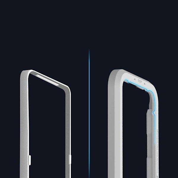 HÆRDET GLAS SPIGEN ALM GLASS FC 2-PACK IPHONE 12/12 PRO SORT