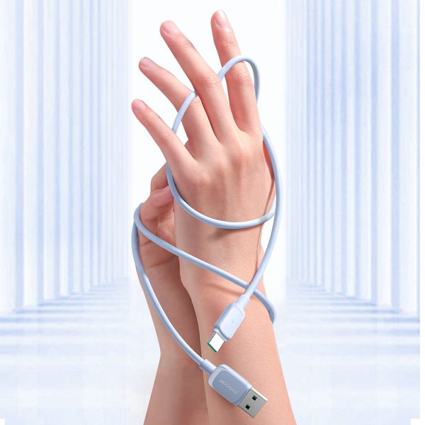 USB - USB C 3A kabel 1,2 m Joyroom S-AC027A14 - blå
