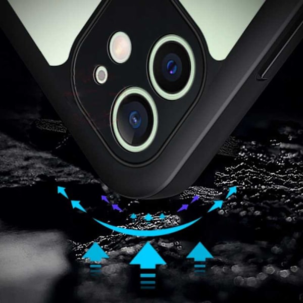 Spacecase Case Beetle 360 Skal För Iphone 12 Svart