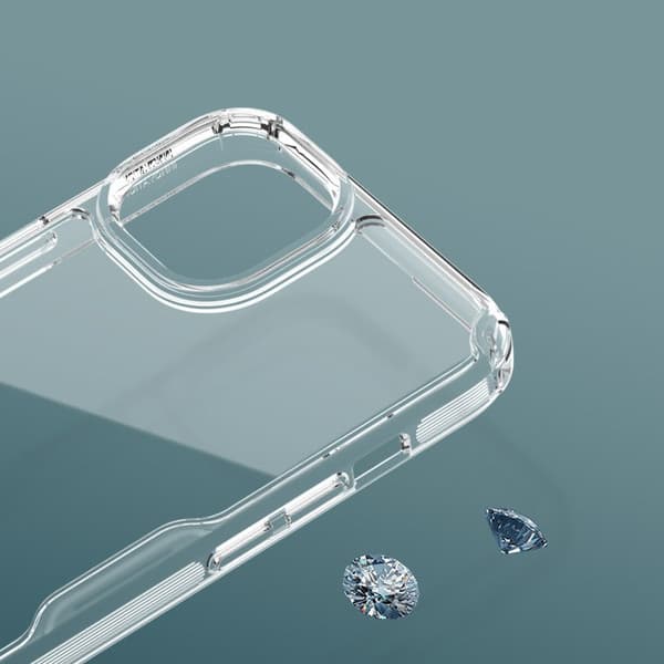 NILLKIN CASE CASE COVER COVER TIL IPHONE 15 PRO MAX WHITE