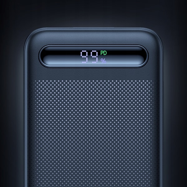 MCDODO POWERBANK 20000MAH MED DISPLAY 3X USB USB-C 22,5W + USB-C-KABEL