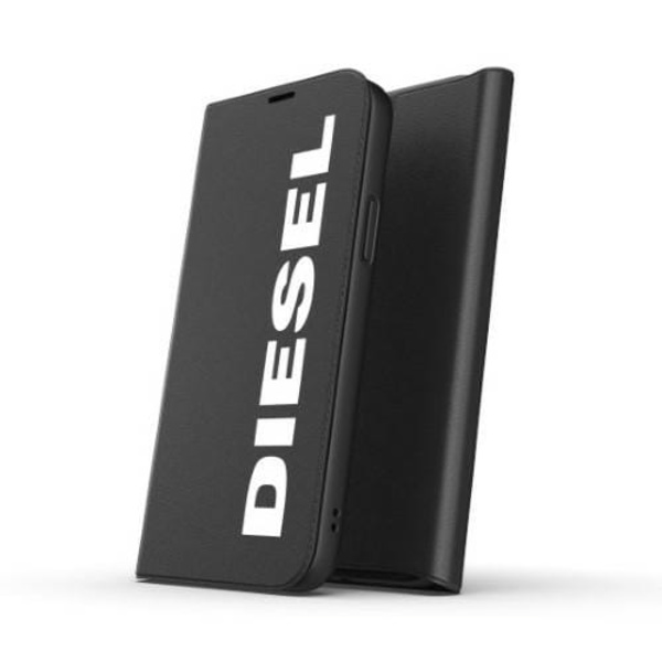 Diesel Booklet Case Core iPhone 12/12 Pro svart-vit/svart-vit 42486