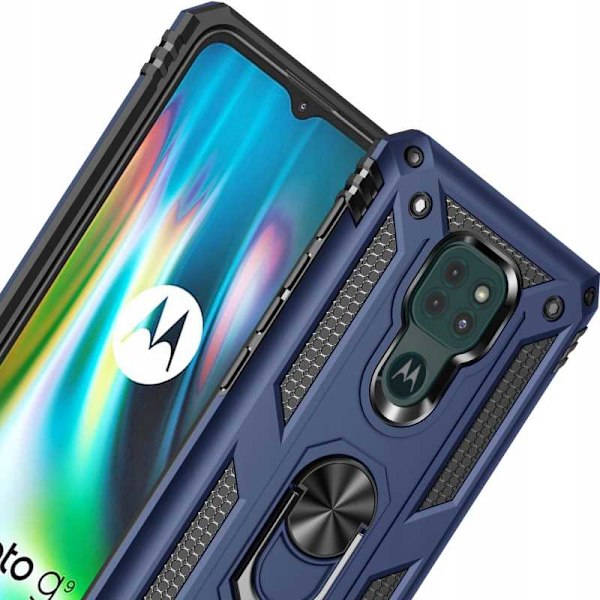 Spacecase Case Cover Till Motorola G9 Play E7 Plus Blue