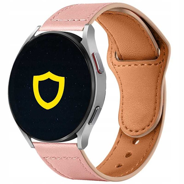Spacecase Läderurrem 20Mm Rosa Classy För Apple Watch