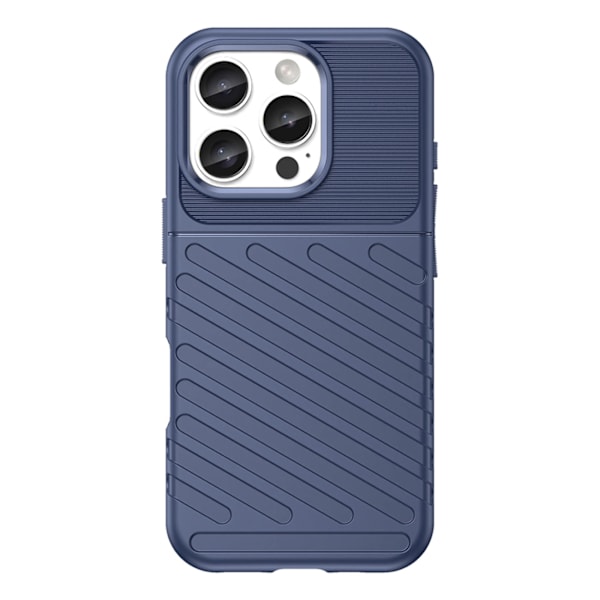 THUNDER CASE SILIKONE ETUI TIL IPHONE 16 PRO - BLÅ