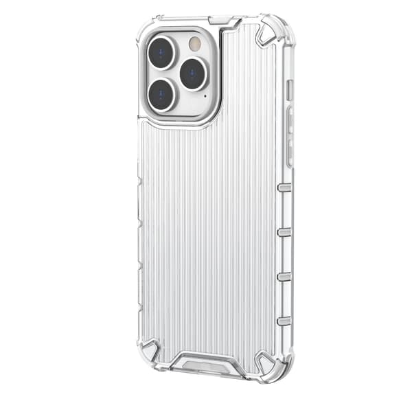 OMBRE PROTECT CASE COVER TIL IPHONE 13 PRO MAX, PINK OG BLÅ