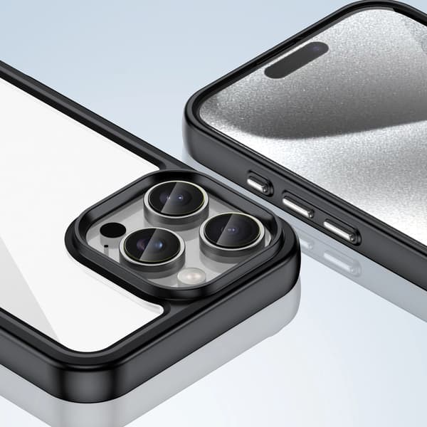 OUTER SPACE COVER MED GELRAMME TIL IPHONE 16 PRO - SORT