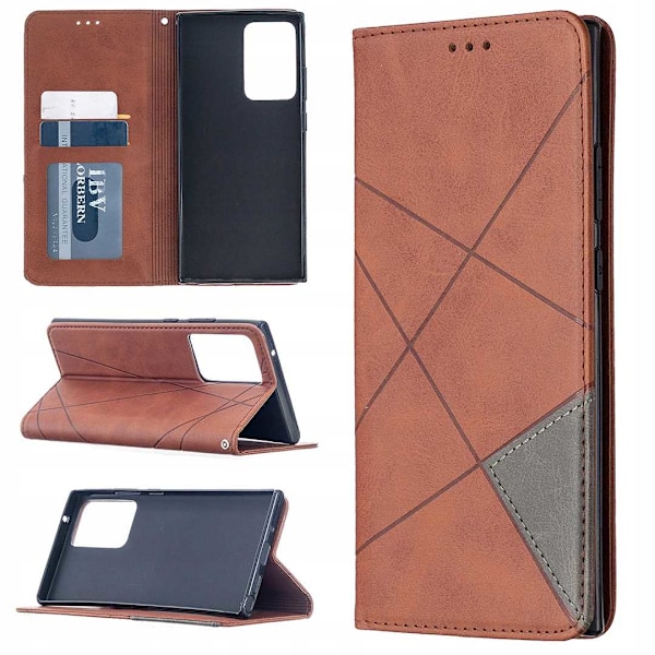 Zaps Origami Skydd För Samsung Galaxy Note 20 Ultra Brown