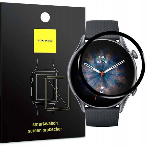 Rymdfodral Härdat Glas För Amazfit Gtr 3 Pro Klockfolie 9H