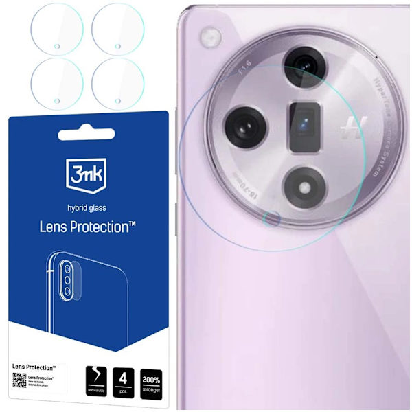3mk Lens Protection™ hybrid kameraglass for Oppo Find X7